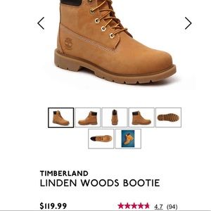 Tan timberland boots sz 10 in women